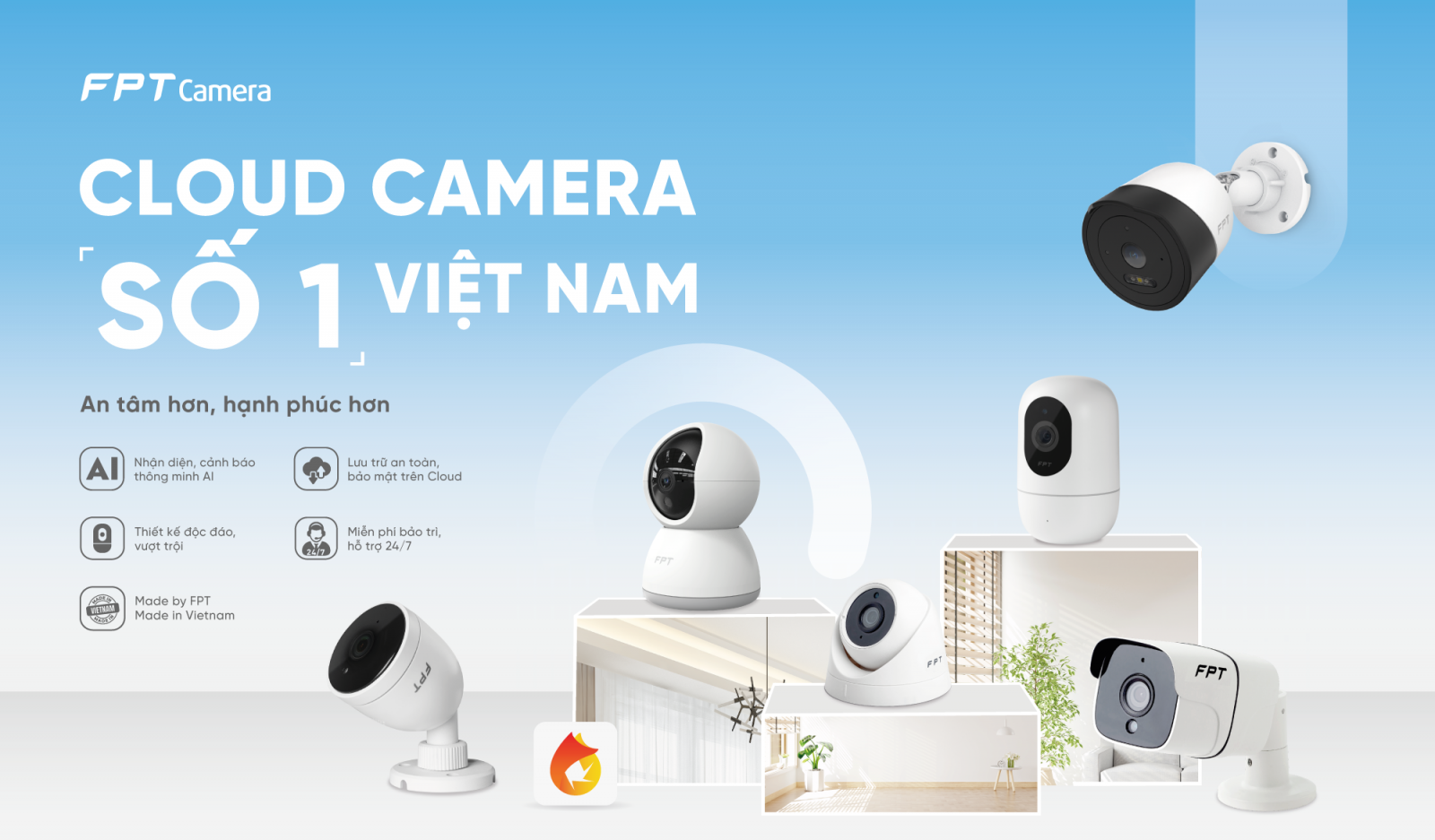lắp đặt camera fpt